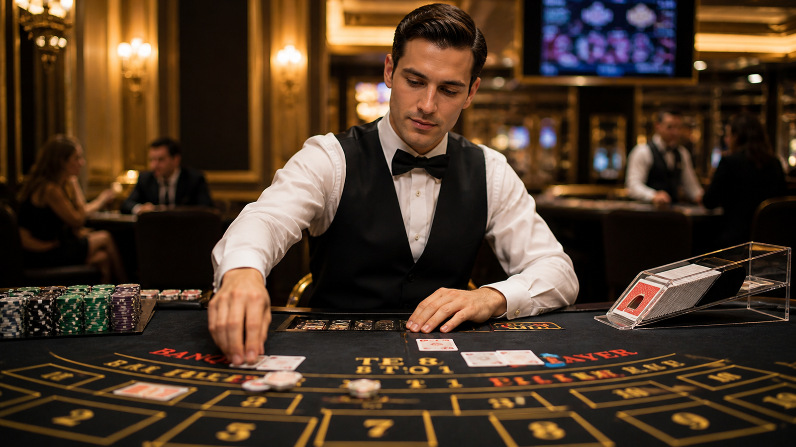 Croupier de casino : un métier méconnu au cœur du jeu